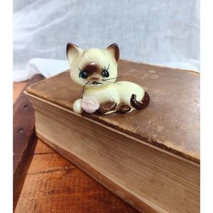 MCM made in Japan vintage Kitty with ball of yarn